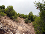 Grupo Mineralógico de Alicante.  Exolotaciones de áridos y yeso. Cabezo del Polavar. Villena. Alicante 