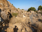 Grupo Mineralógico de Alicante. Exolotaciones de áridos y yeso. Cabezo del Polavar. Villena. Alicante