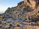 Grupo Mineralógico de Alicante.  Exolotaciones de áridos y yeso. Cabezo del Polavar. Villena. Alicante 