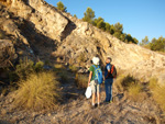 Grupo Mineralógico de Alicante. Exolotaciones de áridos y yeso. Cabezo del Polavar. Villena. Alicante