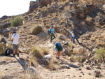 Grupo Mineralógico de Alicante. Exolotaciones de áridos y yeso. Cabezo del Polavar. Villena. Alicante