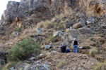 Grupo Mineralógico de Alicante. Exolotaciones de áridos y yeso. Cabezo del Polavar. Villena. Alicante