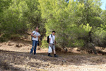 Grupo Mineralógico de Alicante.  Exolotaciones de áridos y yeso. Cabezo del Polavar. Villena. Alicante 