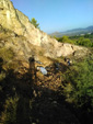 Grupo Mineralógico de Alicante. Exolotaciones de áridos y yeso. Cabezo del Polavar. Villena. Alicante