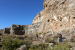 Grupo Mineralógico de Alicante.  Exolotaciones de áridos y yeso. Cabezo del Polavar. Villena. Alicante 