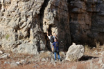 Grupo Mineralógico de Alicante. Exolotaciones de áridos y yeso. Cabezo del Polavar. Villena. Alicante 