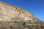 Grupo Mineralógico de Alicante.   Exolotaciones de áridos y yeso. Cabezo del Polavar. Villena. Alicante  