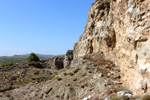 Grupo Mineralógico de Alicante.  Exolotaciones de áridos y yeso. Cabezo del Polavar. Villena. Alicante  