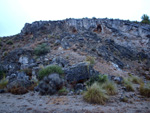 Grupo Mineralógico de Alicante. Exolotaciones de áridos y yeso. Cabezo del Polavar. Villena. Alicante