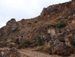 Grupo Mineralógico de Alicante. Exolotaciones de áridos y yeso. Cabezo del Polavar. Villena. Alicante