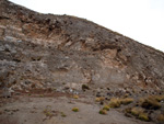 Grupo Mineralógico de Alicante. Exolotaciones de áridos y yeso. Cabezo del Polavar. Villena. Alicante