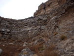 Grupo Mineralógico de Alicante.  Exolotaciones de áridos y yeso. Cabezo del Polavar. Villena. Alicante 