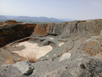 Grupo Mineralógico de Alicante. Cantera los Serranos. Albatera. Alicante