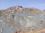 Grupo Mineralógico de Alicante. Cantera los Serranos. Albatera. Alicante