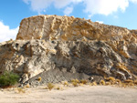 Grupo Mineralógico de Alicante. Cantera Casablanca. San Vicente del Raspeig. Alicante