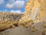 Grupo Mineralógico de Alicante. Cantera Casablanca. San Vicente del Raspeig. Alicante