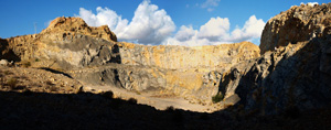 Grupo Mineralógico de Alicante. Cantera Casablanca. San Vicente del Raspeig. Alicante