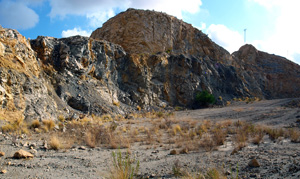 Grupo Mineralógico de Alicante. Cantera Casablanca. San Vicente del Raspeig. Alicante