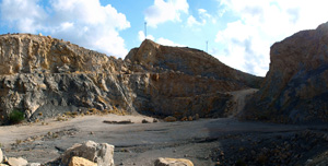 Grupo Mineralógico de Alicante. Cantera Casablanca. San Vicente del Raspeig. Alicante