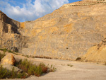 Grupo Mineralógico de Alicante. Cantera Holcín. Busot. Alicante