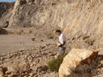 Grupo Mineralógico de Alicante. Cantera Holcín. Busot. Alicante