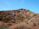 Grupo Mineralógico de Alicante. Afloramiento de Aragonito. Loma Badá. Petrer. Alicante