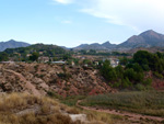 Grupo Mineralógico de Alicante. Afloramiento de Aragonito. Loma Badá. Petrer. Alicante