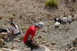 Grupo Mineralógico de Alicante. Cantera Holcín. Busot. Alicante