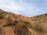 Grupo Mineralógico de Alicante. Afloramiento del Keuoer de Loma Badá. Petrer. Alicante