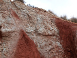 Grupo Mineralógico de Alicante. Afloramiento del Keuoer de Loma Badá. Petrer. Alicante