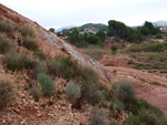 Grupo Mineralógico de Alicante. Afloramiento del Keuoer de Loma Badá. Petrer. Alicante