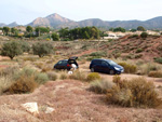 Grupo Mineralógico de Alicante. Afloramiento del Keuoer de Loma Badá. Petrer. Alicante