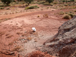 Grupo Mineralógico de Alicante. Afloramiento del Keuoer de Loma Badá. Petrer. Alicante