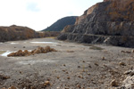 Grupo Mineralógico de Alicante. Explotación deáridos de Holcin. Busot. Alicante