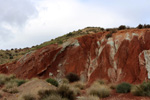 Grupo Mineralógico de Alicante. Afloramiento del Keuoer de Loma Badá. Petrer. Alicante