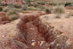 Grupo Mineralógico de Alicante. Afloramiento del Keuoer de Loma Badá. Petrer. Alicante