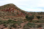 Grupo Mineralógico de Alicante. Afloramiento del Keuoer de Loma Badá. Petrer. Alicante