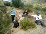 Grupo Mineralógico de Alicante. Cabezo de la Mina. Santomera. Murcia