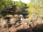 Grupo Mineralógico de Alicante. Afloramiento del Keuper. Casas de Ves, Comarca La Manchuela, Albacete