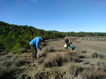 Grupo Mineralógico de Alicante. Afloramiento del Keuper. Casas de Ves, Comarca La Manchuela, Albacete