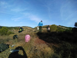 Grupo Mineralógico de Alicante. Afloramiento del Keuper. Casas de Ves, Comarca La Manchuela, Albacete