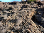 Grupo Mineralógico de Alicante. Afloramiento del Keuper. Casas de Ves, Comarca La Manchuela, Albacete