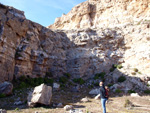 Grupo Mineralógico de Alicante. Explotación la Fuentecilla. Cabezo Polovar. Villena. Alicante