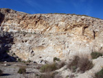 Grupo Mineralógico de Alicante. Explotación la Fuentecilla. Cabezo Polovar. Villena. Alicante