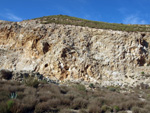 Grupo Mineralógico de Alicante. Explotación la Fuentecilla. Cabezo Polovar. Villena. Alicante