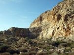 Grupo Mineralógico de Alicante. Explotación la Fuentecilla. Cabezo Polovar. Villena. Alicante