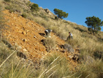 Grupo Mineralógico de Alicante. Minería de hierro. Aigues de Busot. Alicante