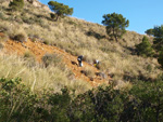 Grupo Mineralógico de Alicante. Minería de hierro. Aigues de Busot. Alicante