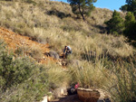 Grupo Mineralógico de Alicante. Minería de hierro. Aigues de Busot. Alicante