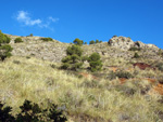 Grupo Mineralógico de Alicante. Minería de hierro. Aigues de Busot. Alicante